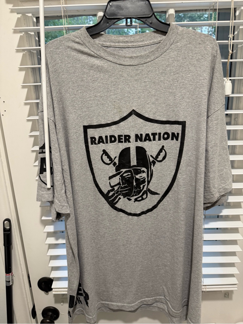 Gildan Gray Raider Nation Shield T-Shirt